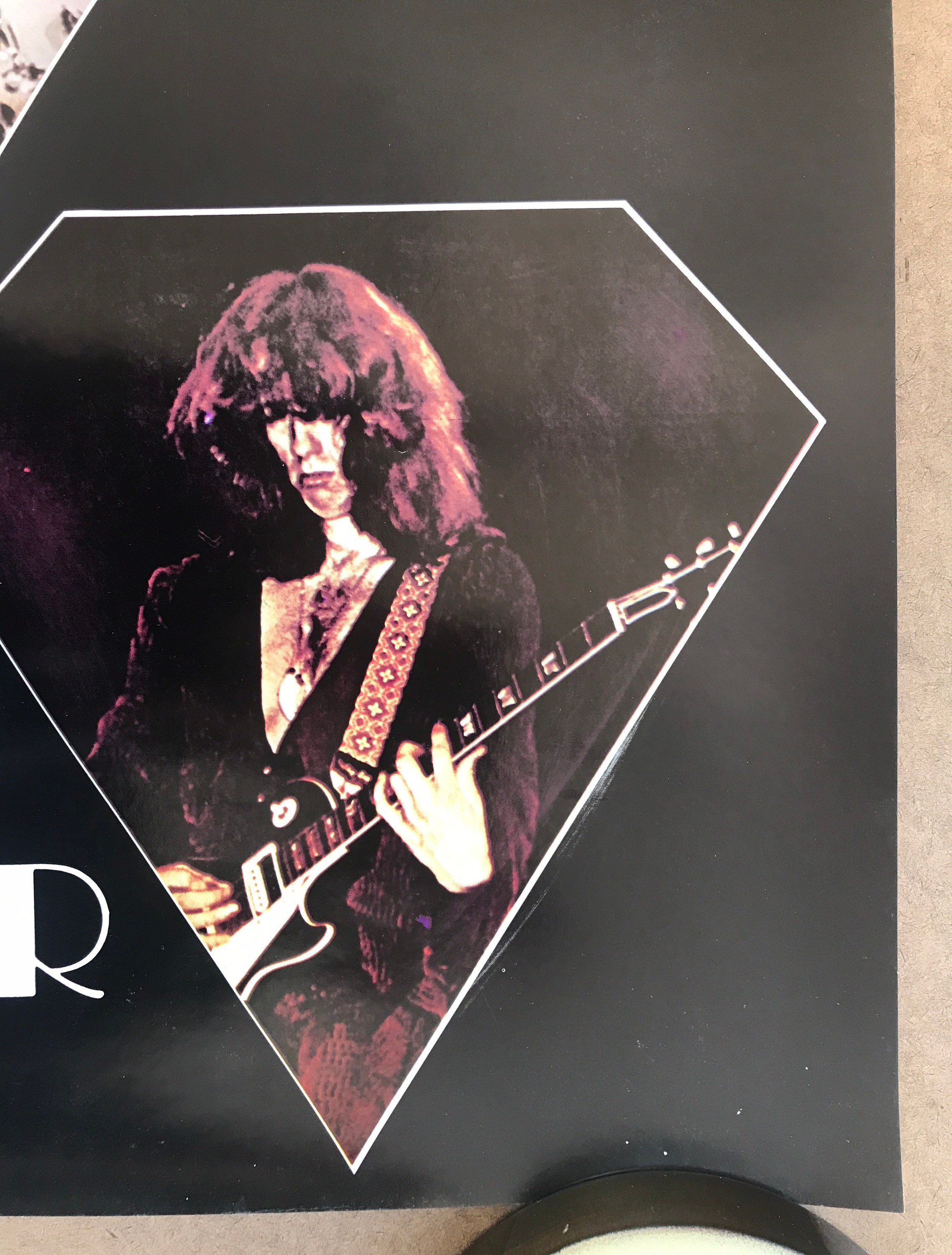 ヴィンテージ オリジナル 1980 年代 エアロスミス ツアー ポスター