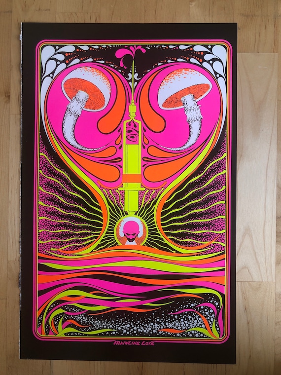 アート・デザイン・音楽 Ultraviolet 69 Blacklight Posters Glorious Trash: Ultraviolet: 69 Blacklight Posters from the