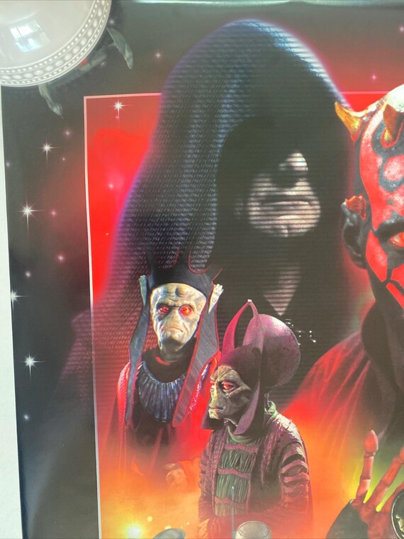 Star Wars Poster Episode 1 the Phantom Menace the Villains
