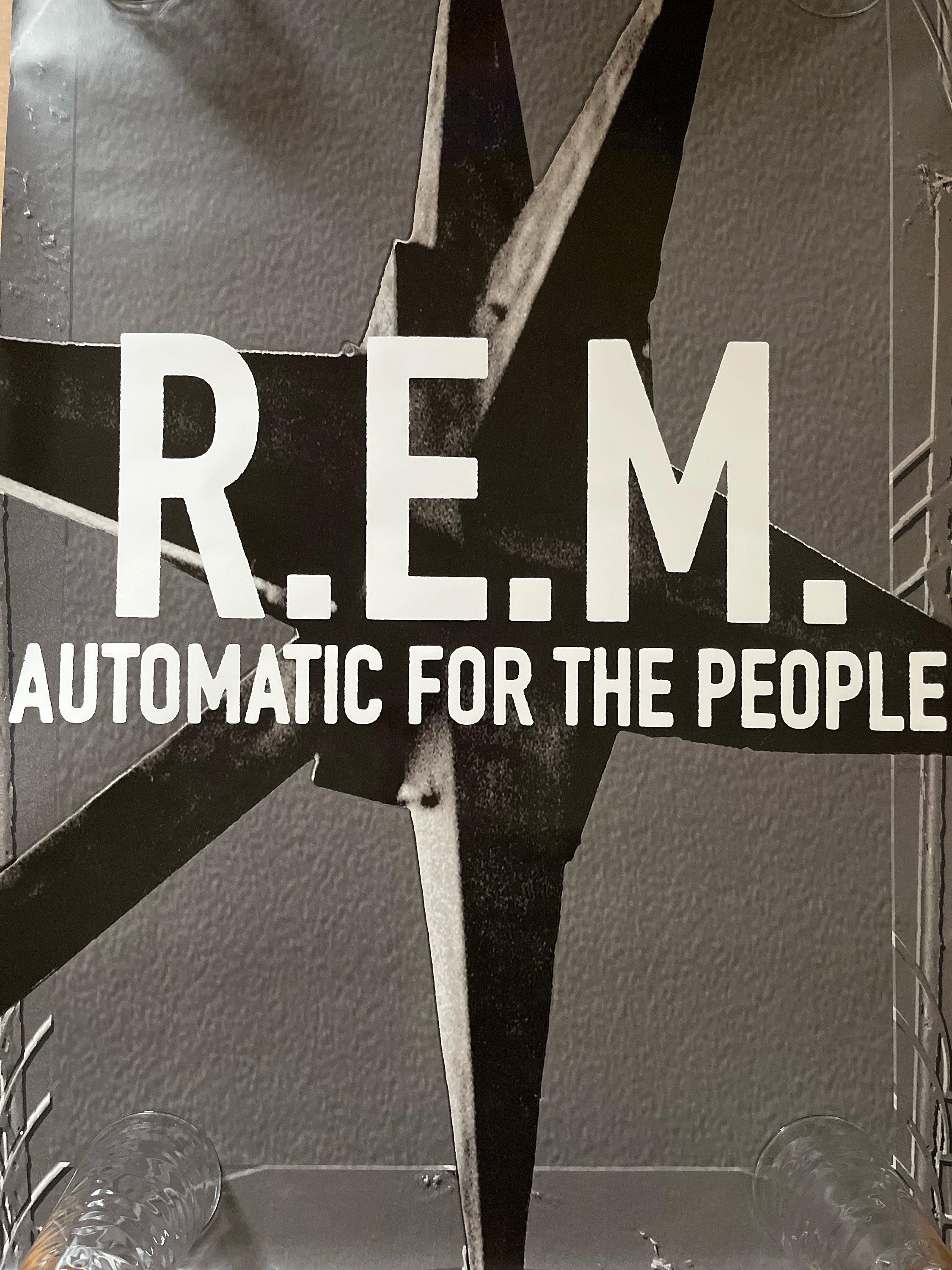 R.E.M. Vintage Poster Automatic for the People 1992 - Etsy