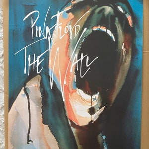 Pink Floyd el cartel vintage original de la pared