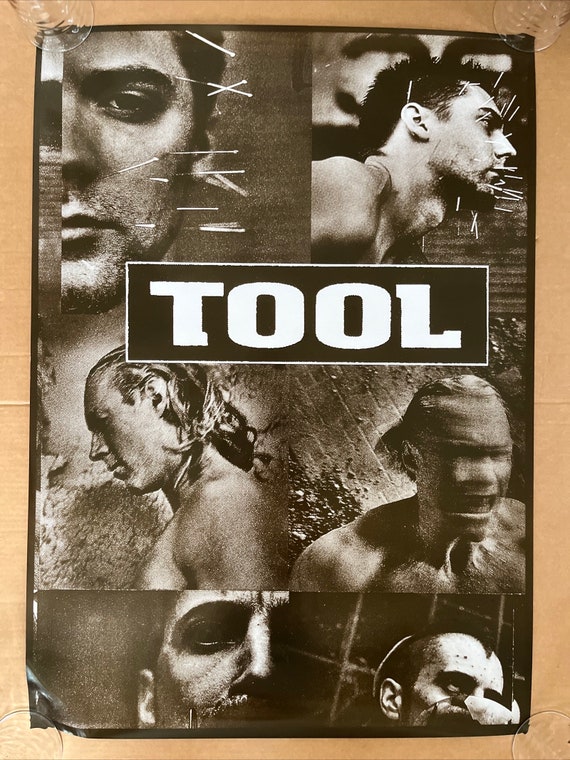 Tool Pins and Needles Vintage Poster 1980s Music Memorabilia