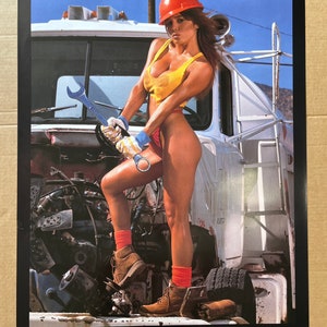 nude mechanics poster Sexy Mechanic Poster - Etsy