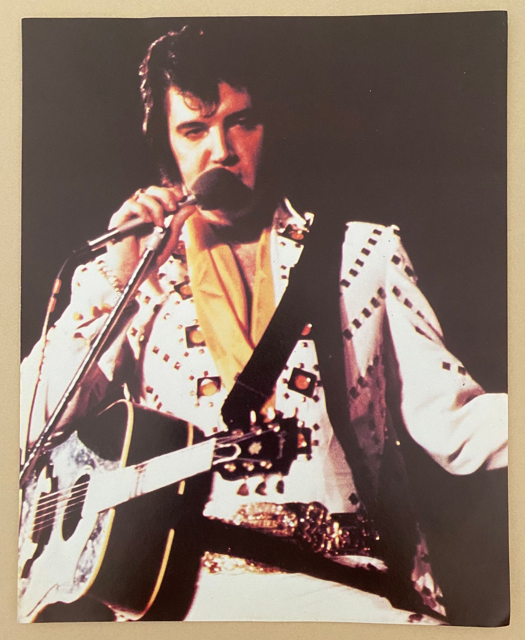 Elvis Presley Vintage Pin up Thin Stock 1970’s Poster - Etsy