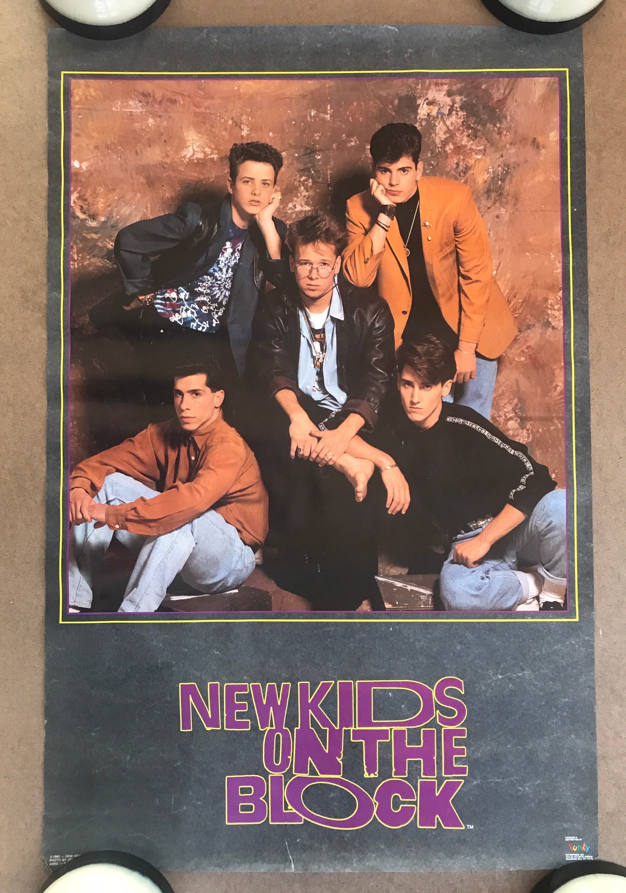 【©1990年・USA製】『NEW KIDS ON THE BLOCK』 XL New Kids On The Block #1 (Harvey Rockomics, 1990) VG/FN | eBay