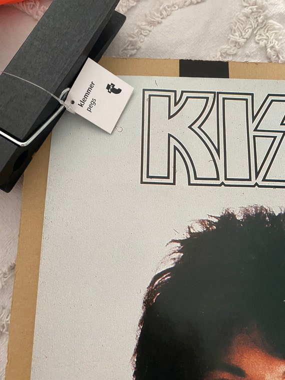 Original Vintage Kiss Lick It up Poster 1980s Music Memorabilia