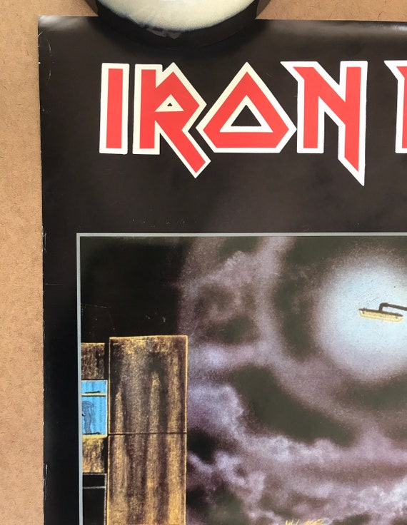 Vintage Original 1980s Iron Maiden Poster 1980 Women in Uniform