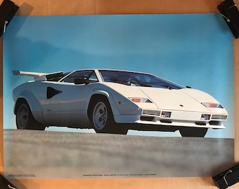Postkarte Lamborghini Countach 3118