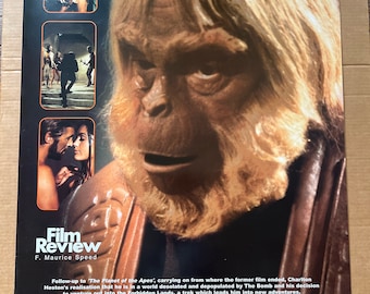 affiche vintage sous la planète des singes des années 1990