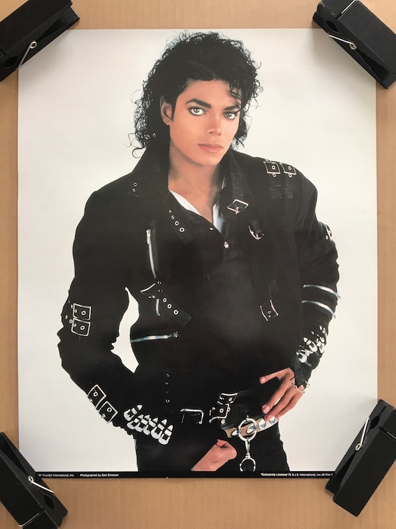1987年製ヴィンテージ マイケル・ジャクソン ポスター、トライアンフ