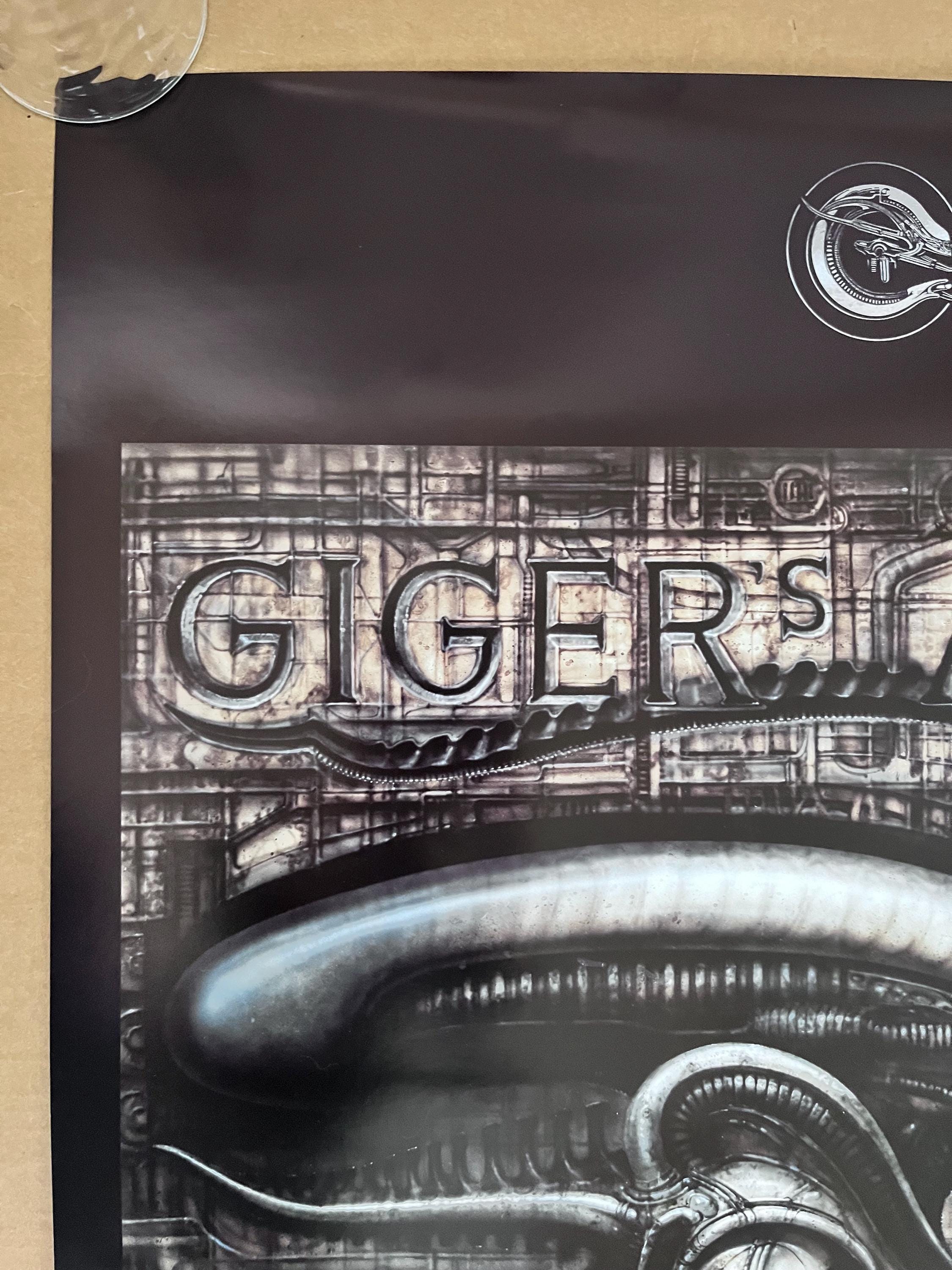 ギーガーのエイリアン ビンテージポスター ミュージアム HR ジンジャー