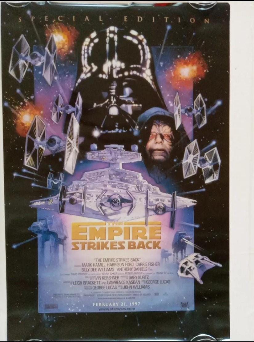 Vintage Original Empire Strikes Back Star Wars Special Edition