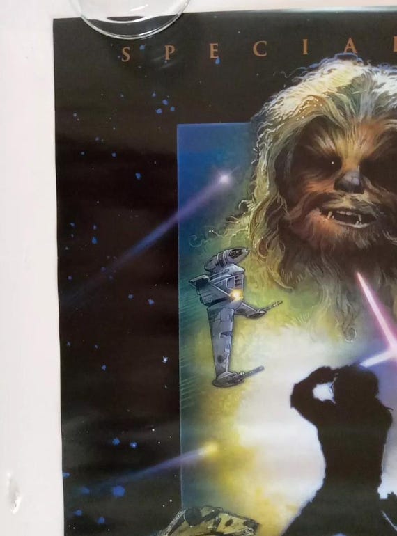 Vintage Original Star Wars Japanese Special Edition Poster Return
