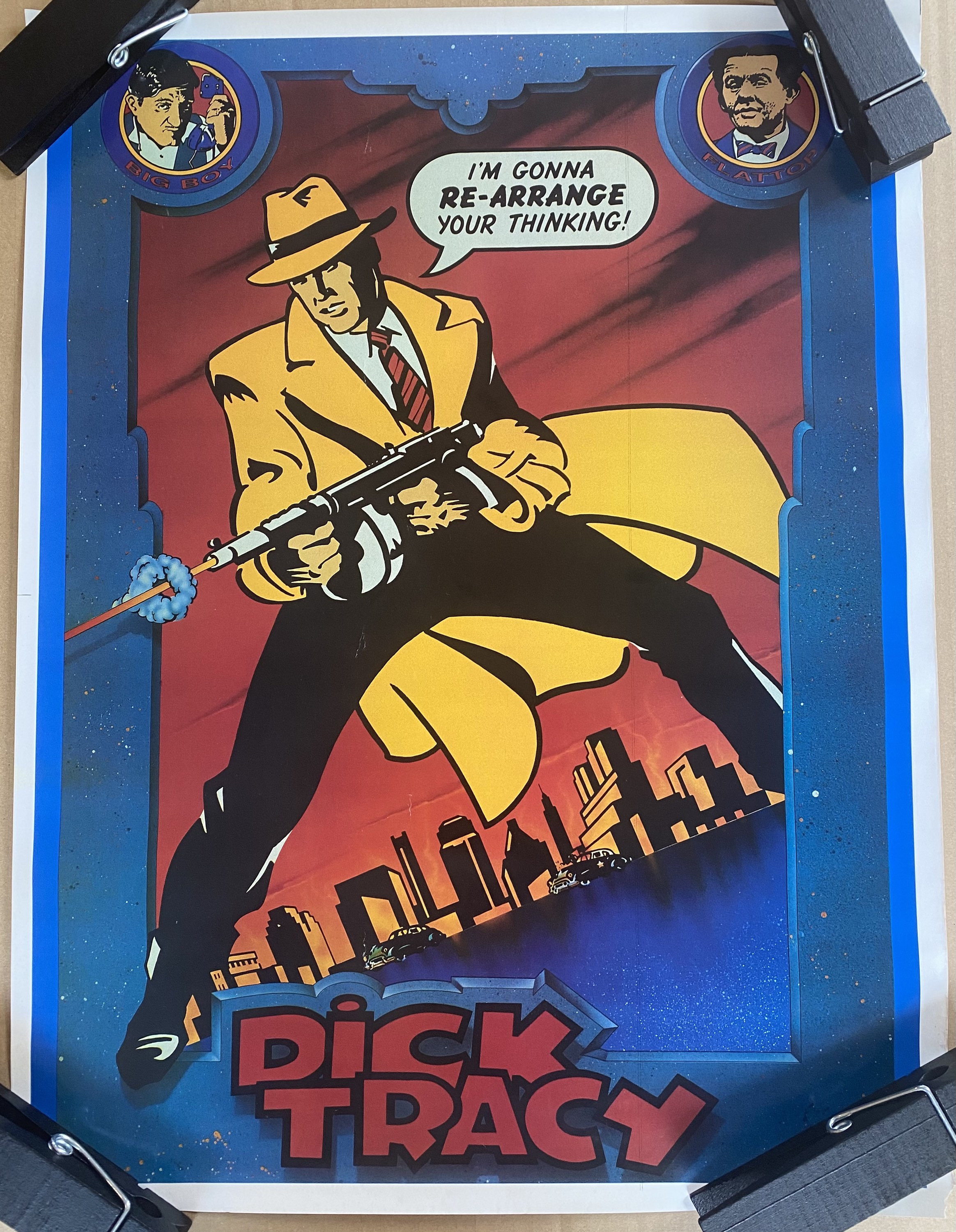 Dick Tracy Poster - Etsy