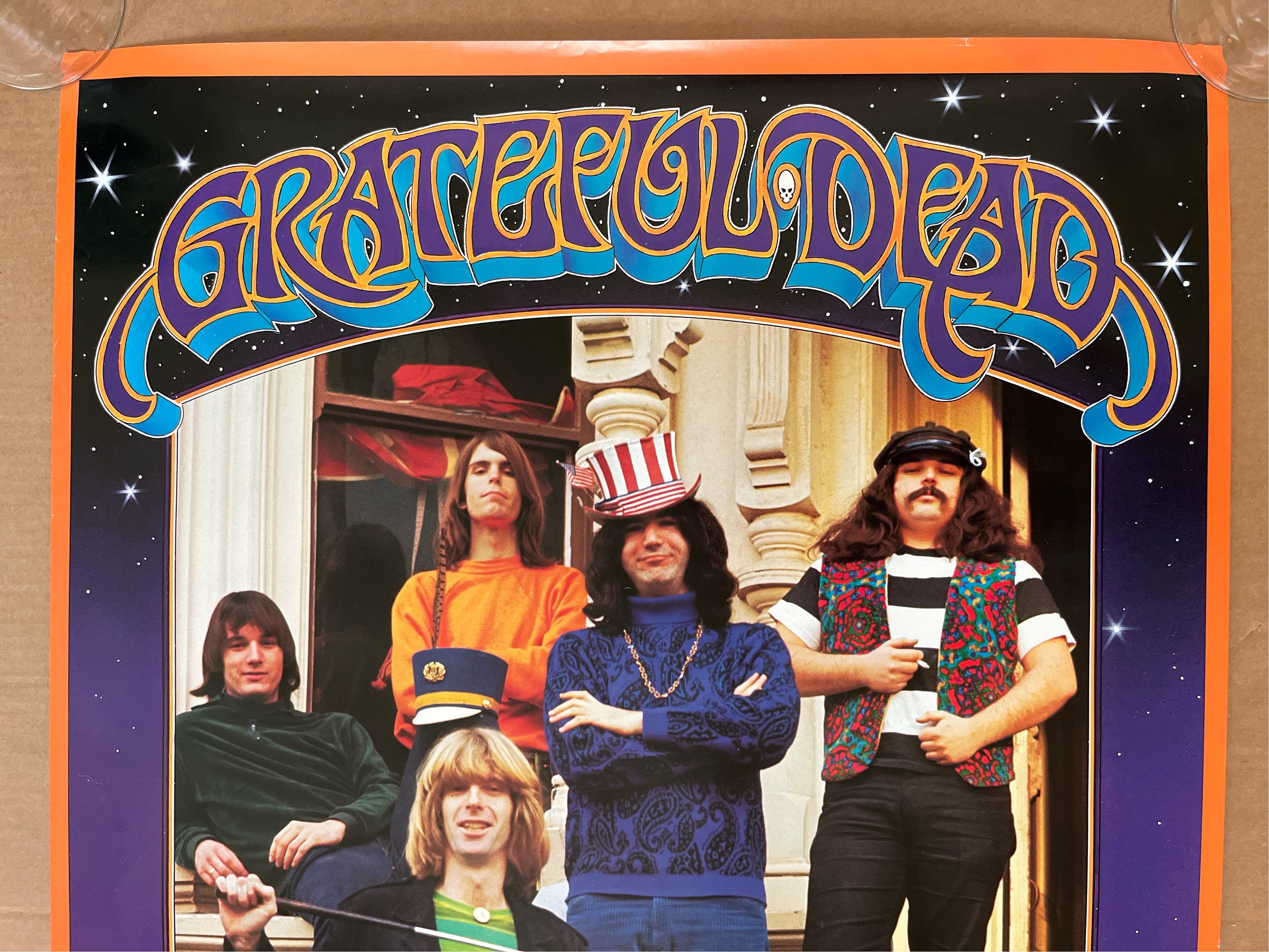The Grateful Dead Seven Ten Ashbury 1967 Print Brockum 1990s