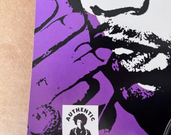 Jimi Hendrix Experience Poster Psychedelic Purple Haze Swirl 2008