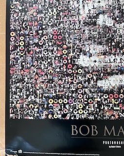 Bob Marley Photomosaic Vintage Poster Mosaic Profile Picture