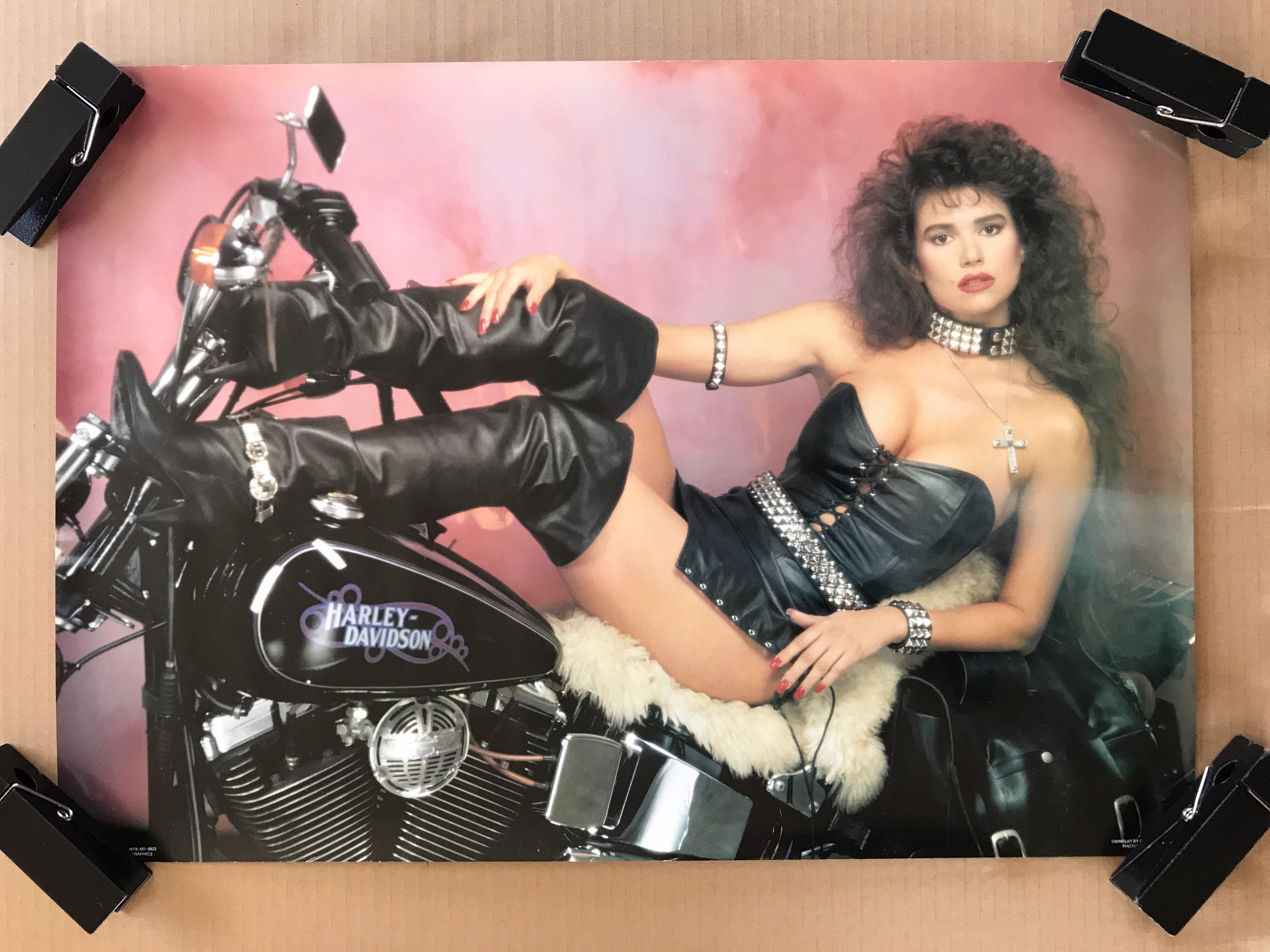 Sexy biker deals boots