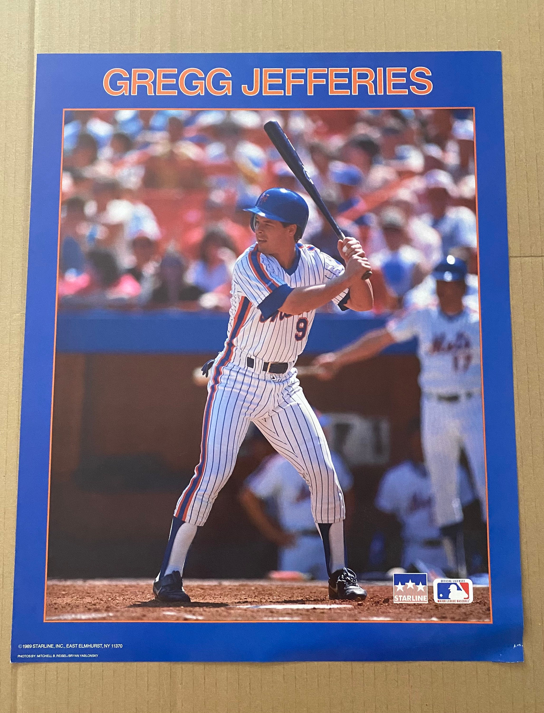 【激レア】MLBメッツMets ビンテージラグマット　USA製　野球アート New York Mets 12