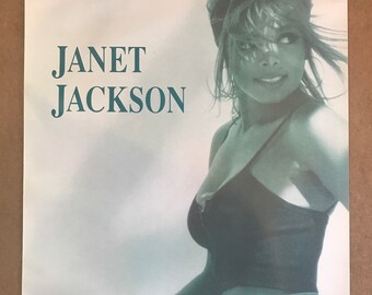 Janet Jackson - the Velvet Rope Poster - 90s Hip Hop/rap