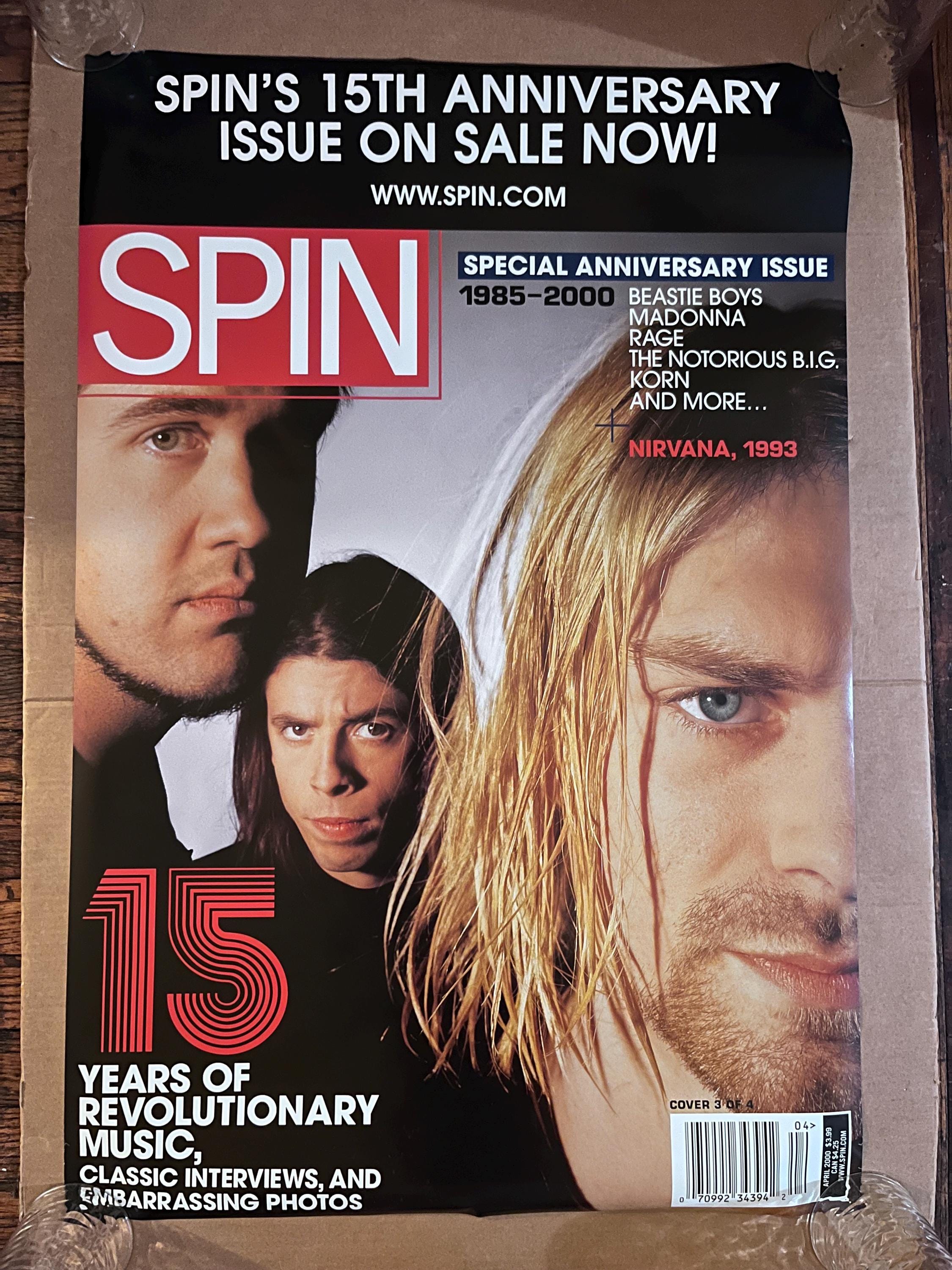 NIRVANA ポスター　Vintage　ヴィンテージ 　poster 1990's Nirvana 