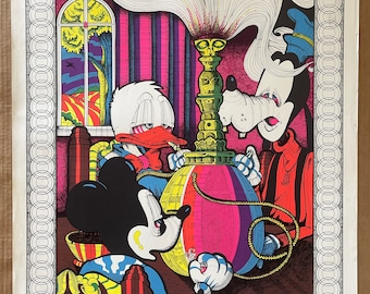 Original Vintage 1970 Dizzy's Farm Poster Disney Humor 70s