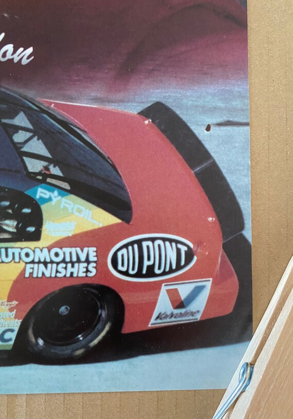 ジェフ・ゴードン オリジナル ビンテージ ポスター NASCAR ドライバー