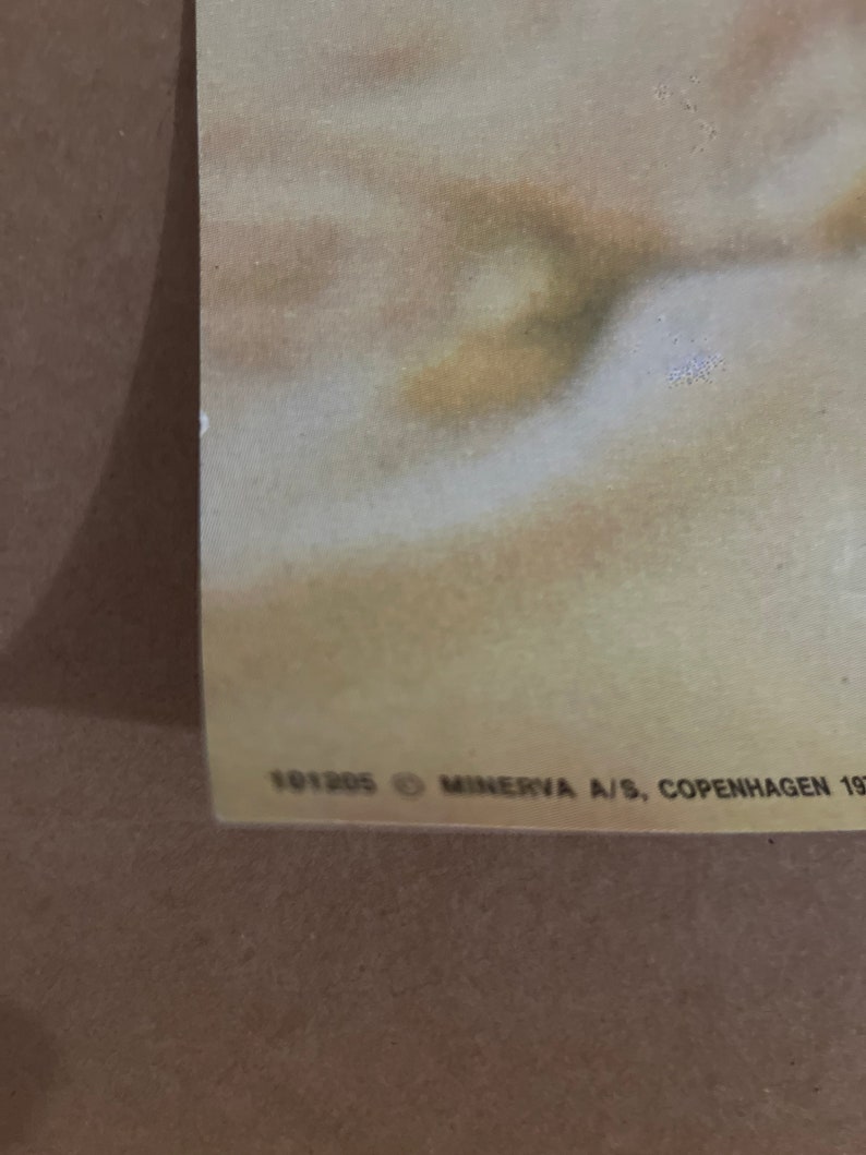 Dreamy Girl Naked Woman Breast Vintage Poster 1970s - Etsy