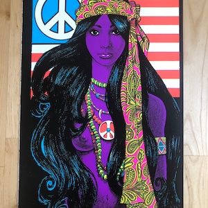 Impresión de póster de doble cara de Koth Dark Ángel Gypsy Girl