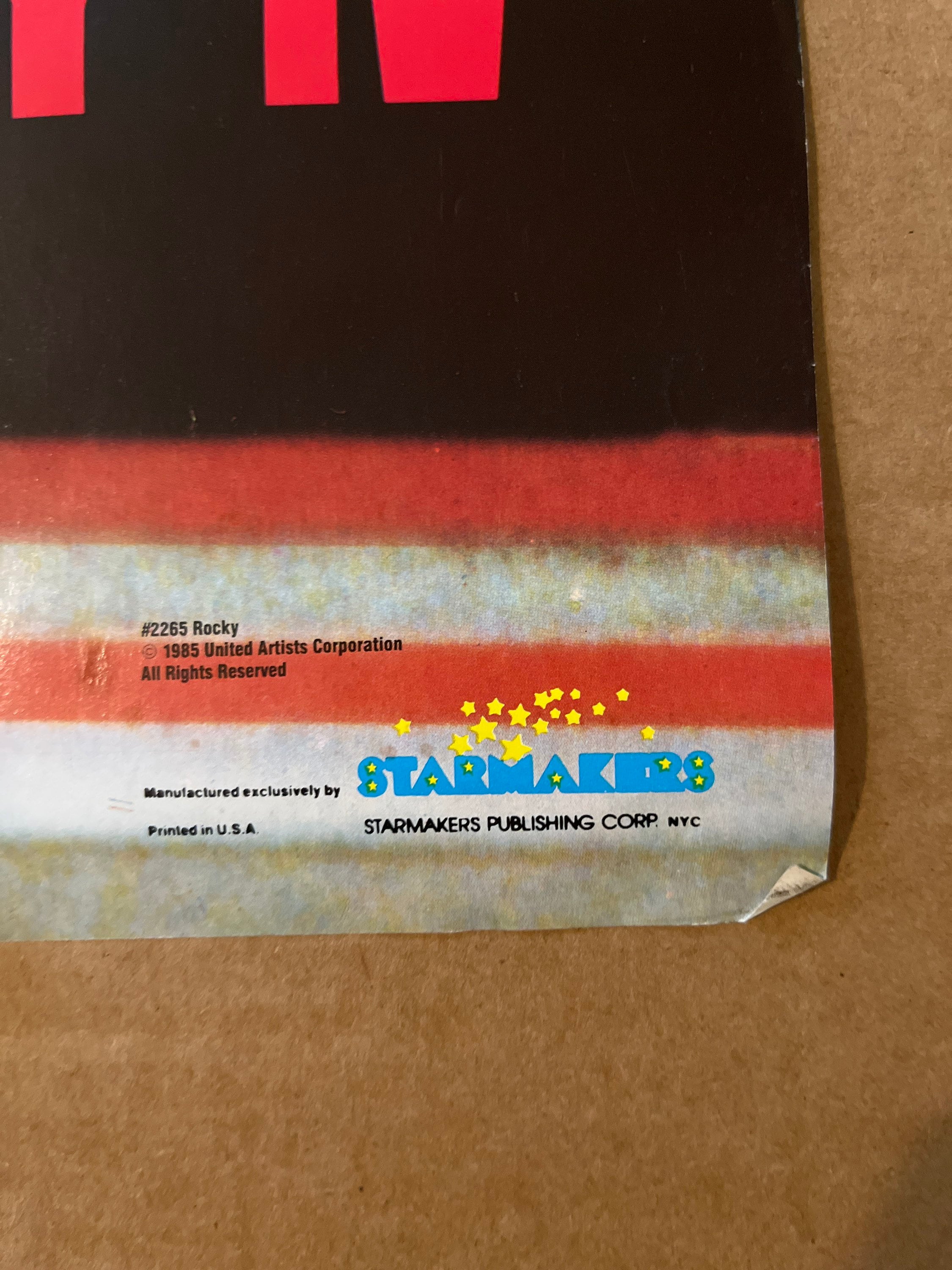 ロッキー4 シルベスター・スタローン ボクシング映画 ビンテージ