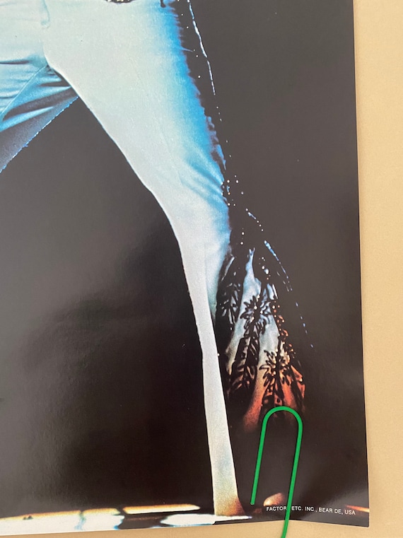 ヴィンテージポスター エルヴィス・プレスリー ザ・キング ライブオン