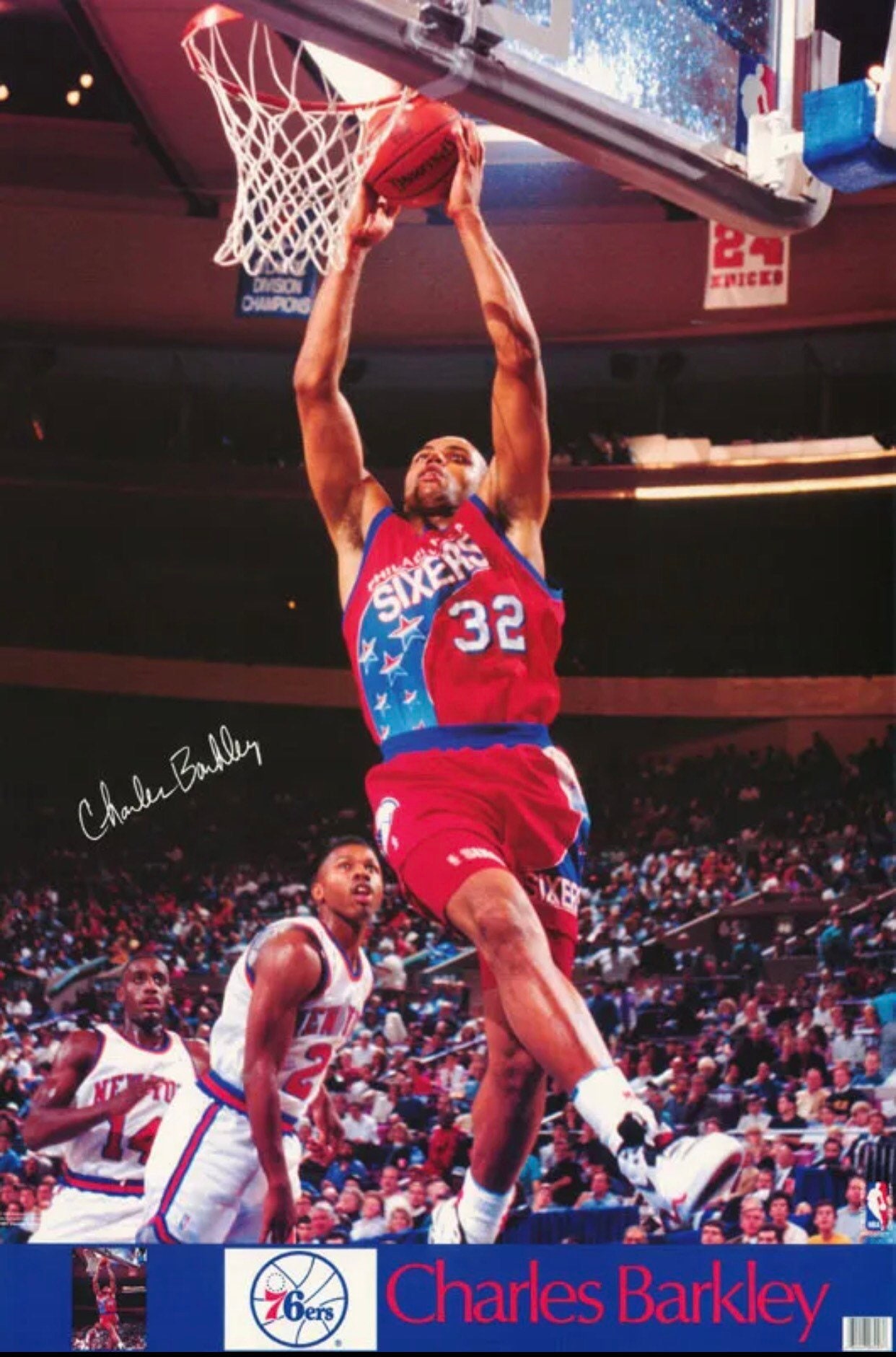 Charles Barkley with the Sixers in 1991. : r/sixers