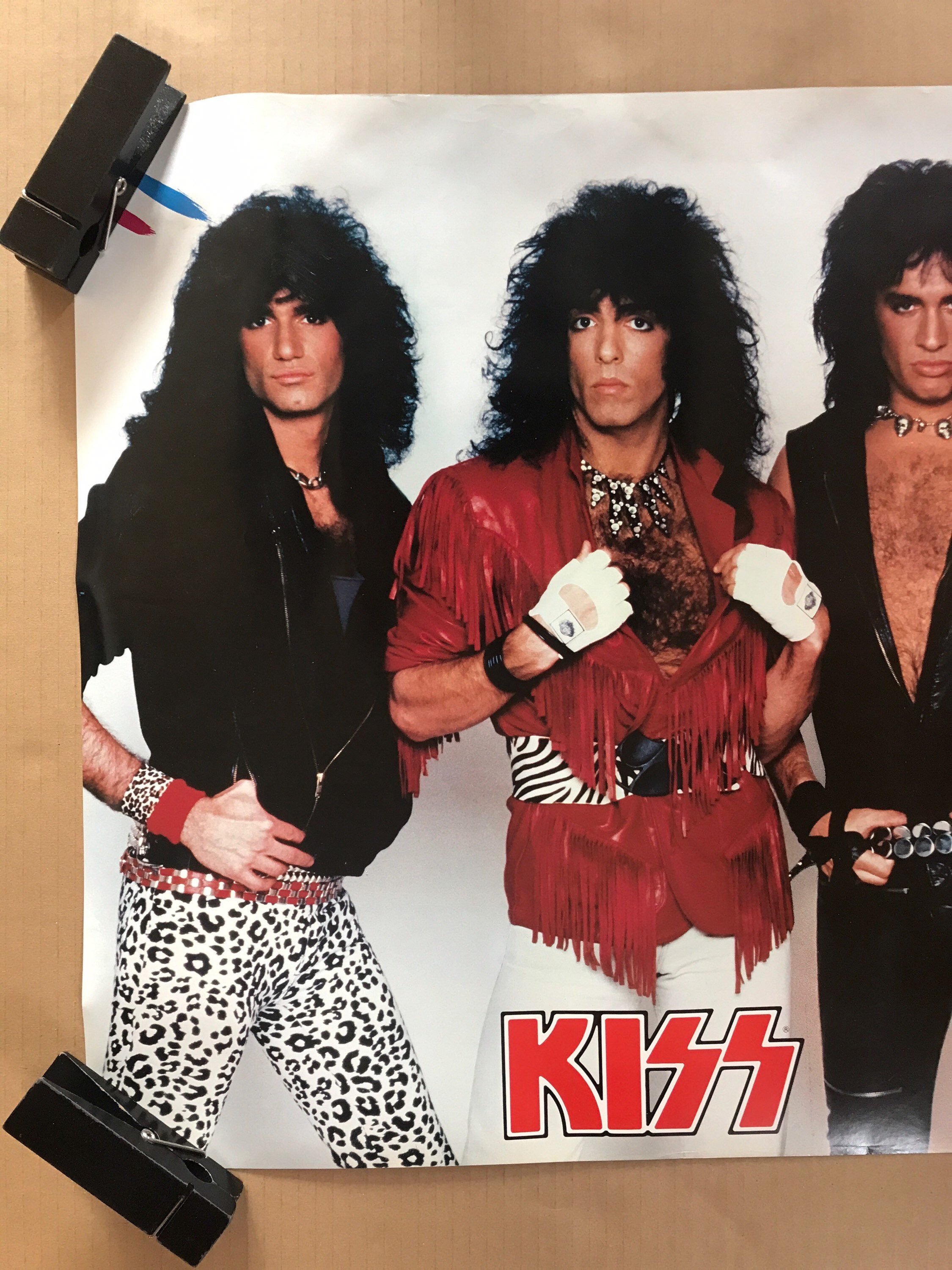 kiss 70年代ポスター　キッス KISS キッス 初期モノクロ生写真・ブロマイド | 音楽資料専門店