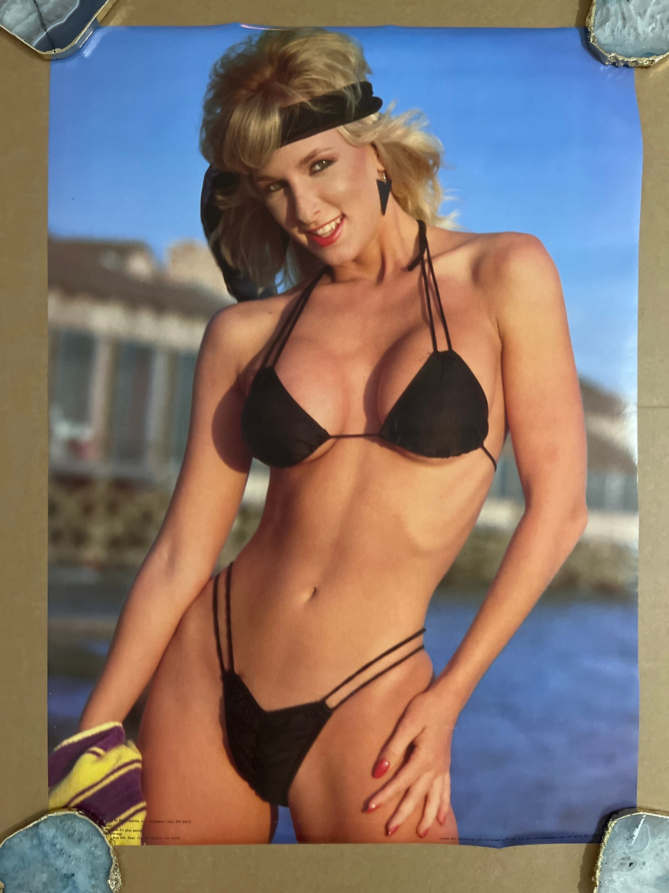 1980s bikini posters