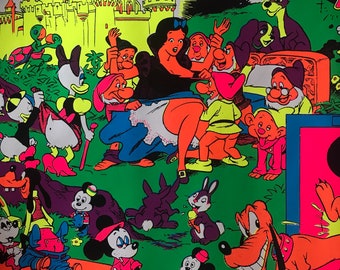 ヴィンテージ オリジナル 1970 年代 ディズニー キャラクター 乱