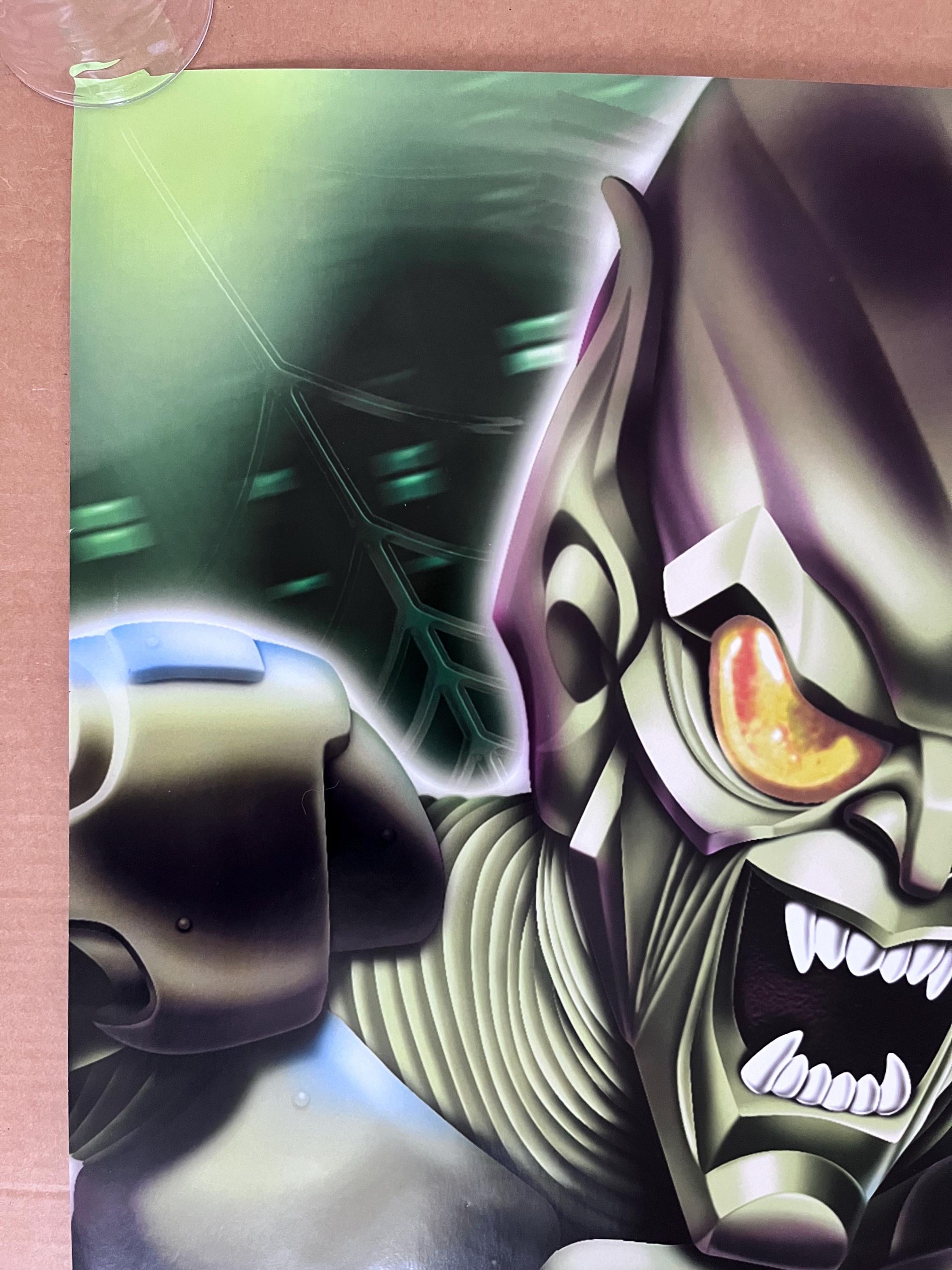 Plakat filmu Spider-Man zielony goblin 2002 filmy złoczyńca - Etsy