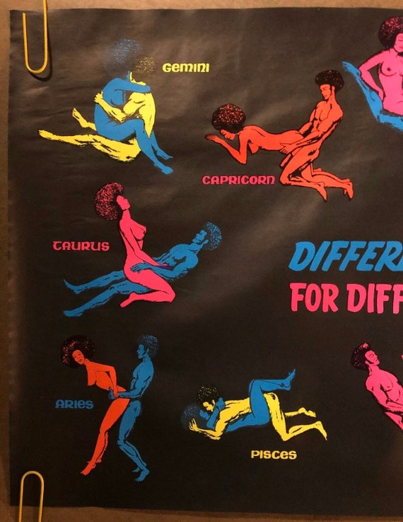 Zodiac Sex Positions Poster