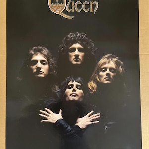 Vintage Queen Band Poster - Etsy
