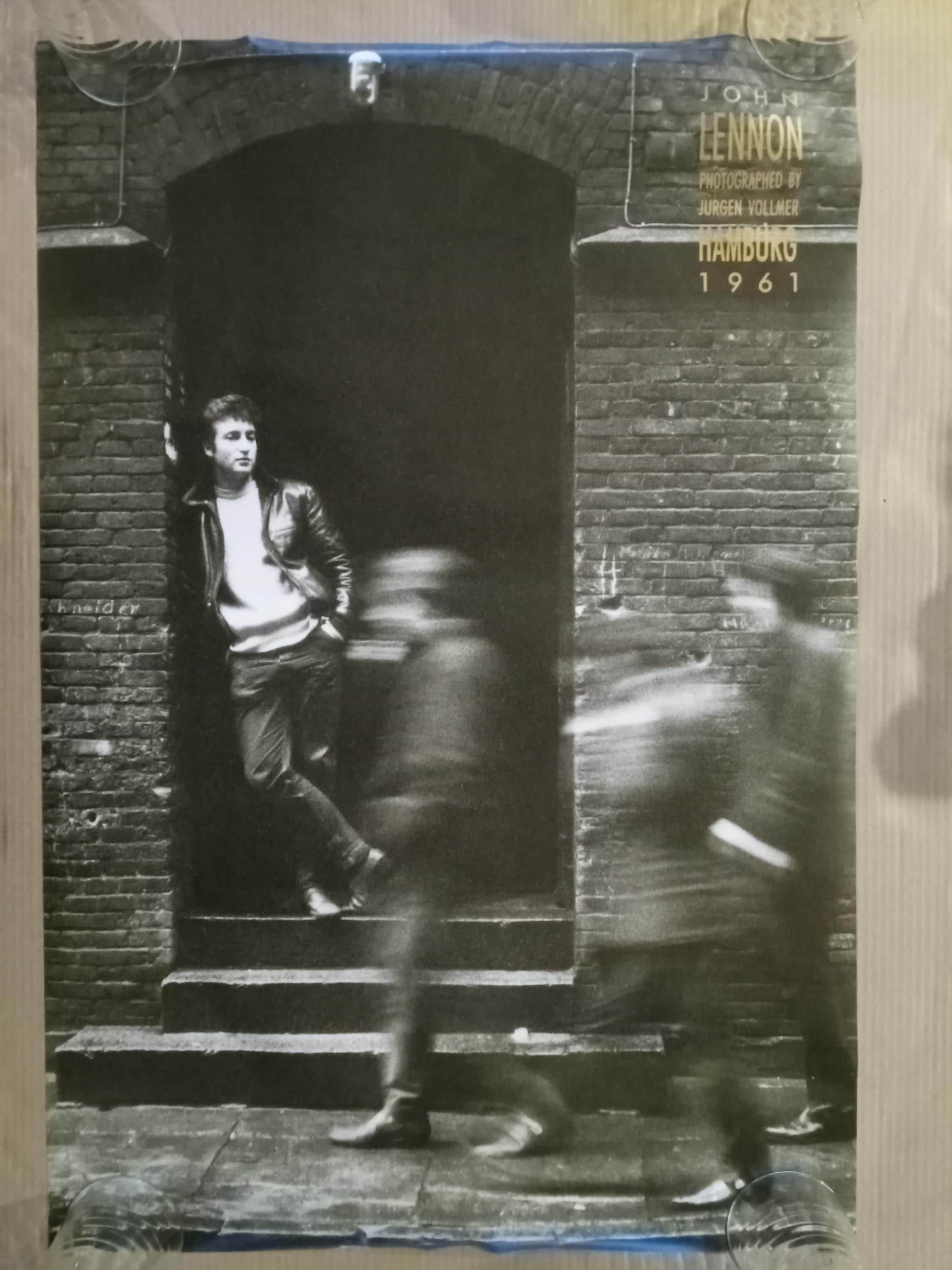 ヴィンテージ オリジナル ジョン レノン ハンブルク 1961 ポスター