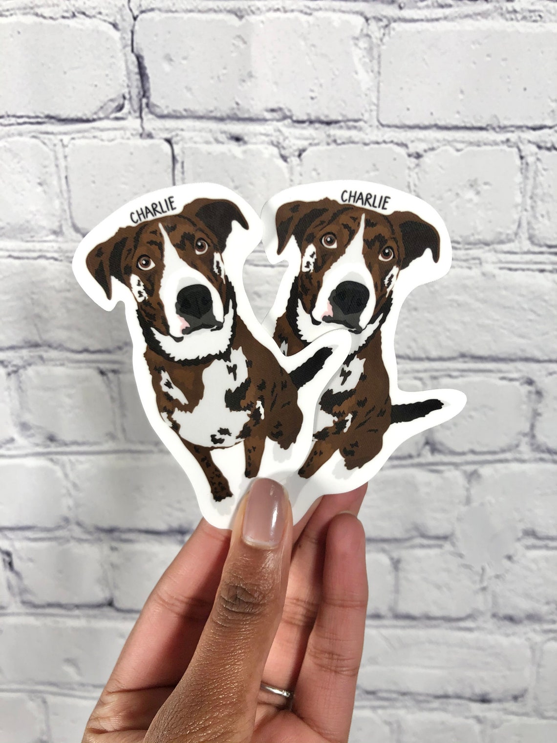 Custom Dog Sticker Pet Sticker Pet Lover Dog Lover Pet Etsy