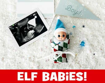 Elf Baby with Accessories: North Pole Shelf Elf Prop