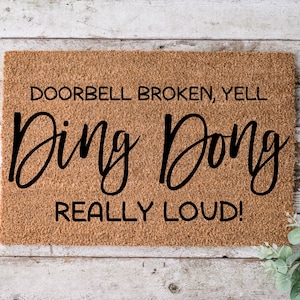 Ring Ding Dong Doormat – HeartlandCo