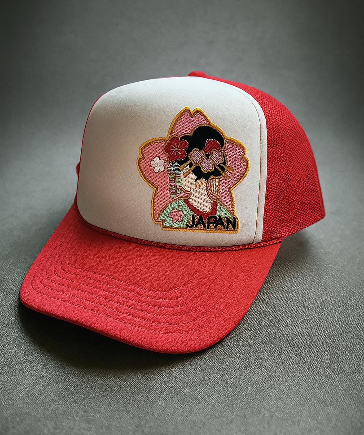 Vintage Japanese Trucker Hat - Etsy