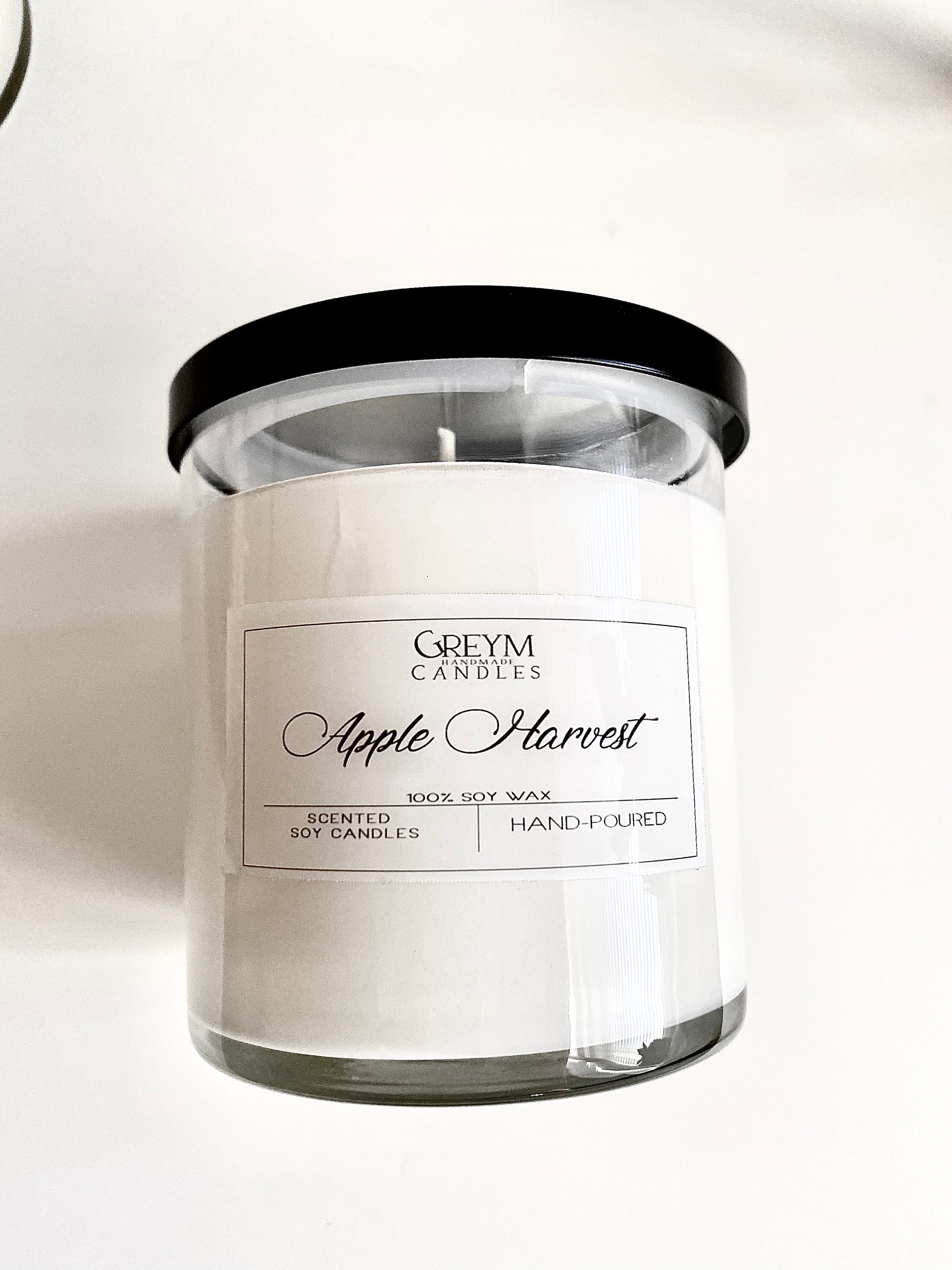 Apple Harvest Candles 8.5oz. Handpoured Fruit Candles Soy Etsy UK