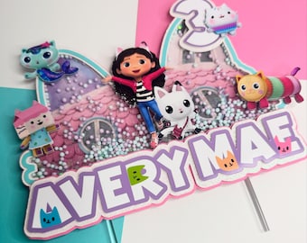 3D Shaker Dollhouse Cake Topper