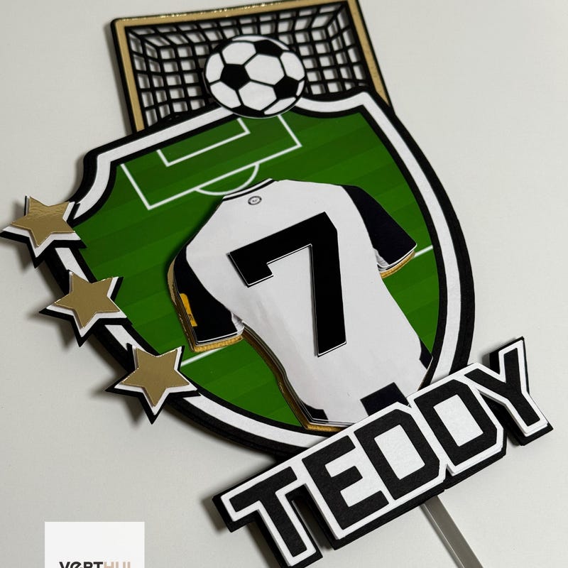 How To Be Topper Sports 3d Cake Topper - Etsy
