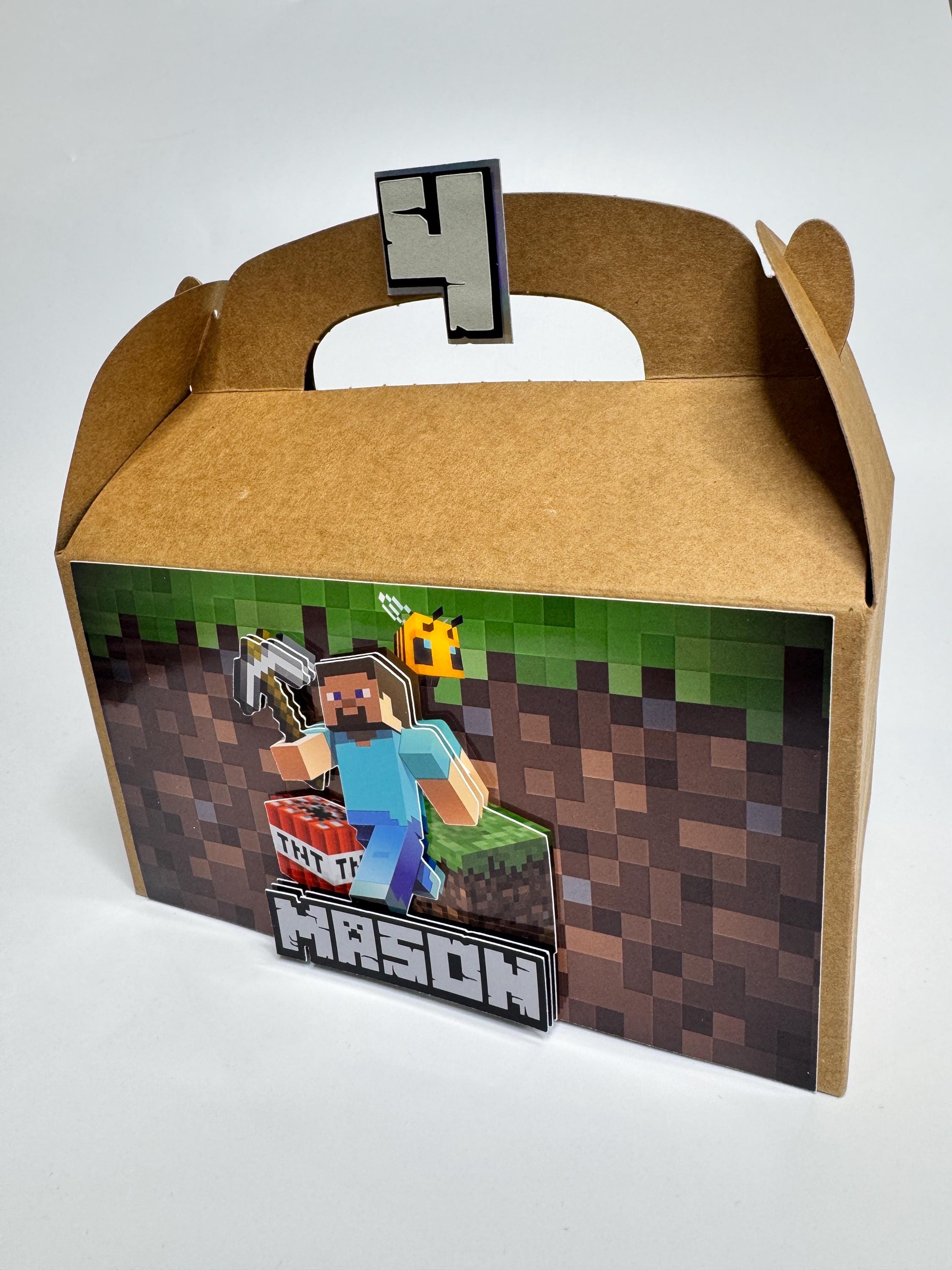 Personalized Minecraft Mini Topper