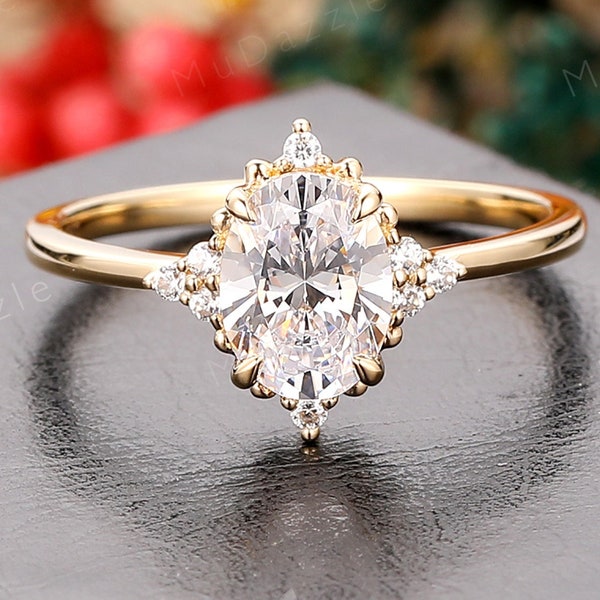 IGI Certified Oval Lab Grown Diamond Engagement Ring – Handmade