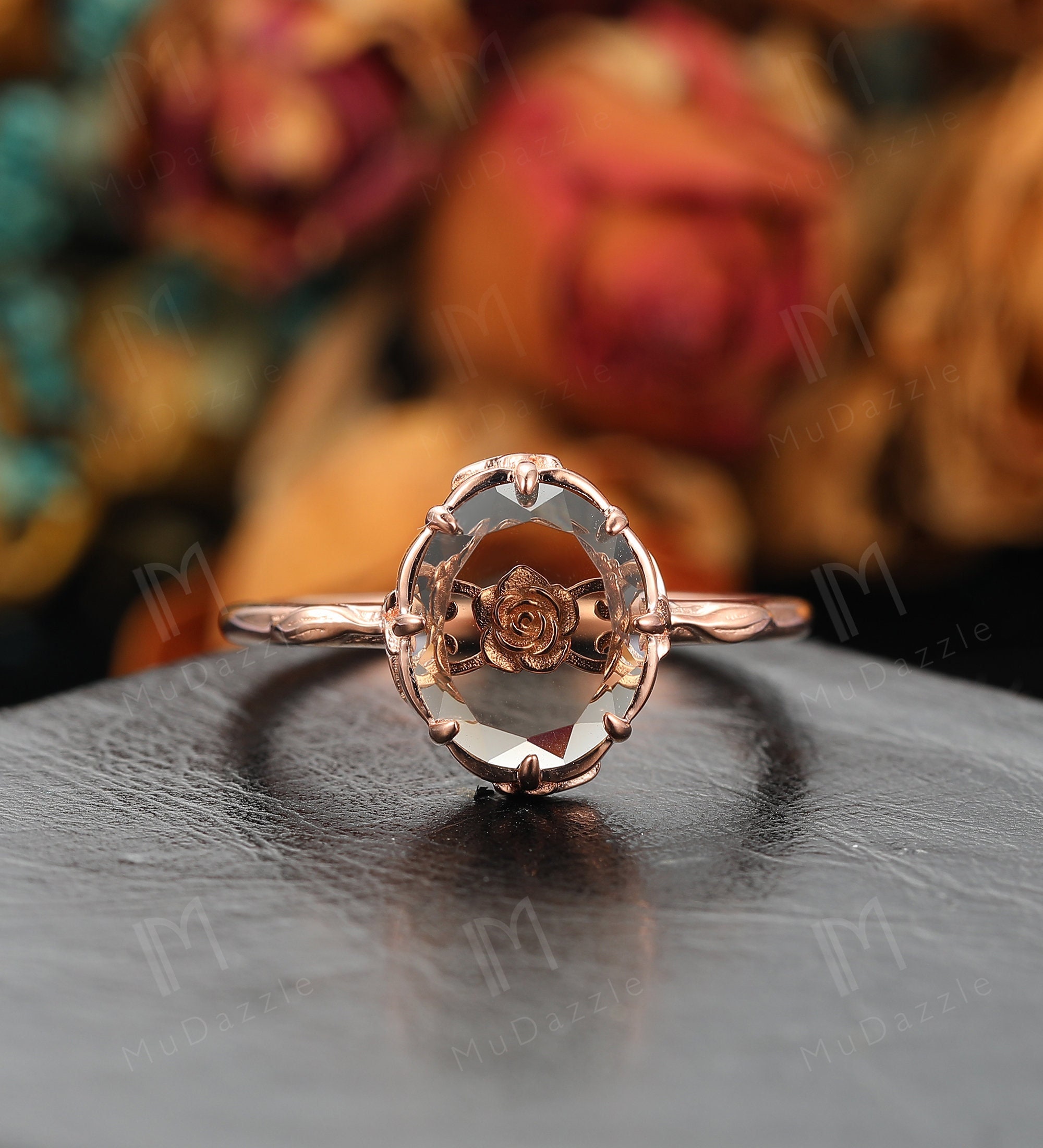 BROWN QUARTZ RING – SHITIKA STUDIOS