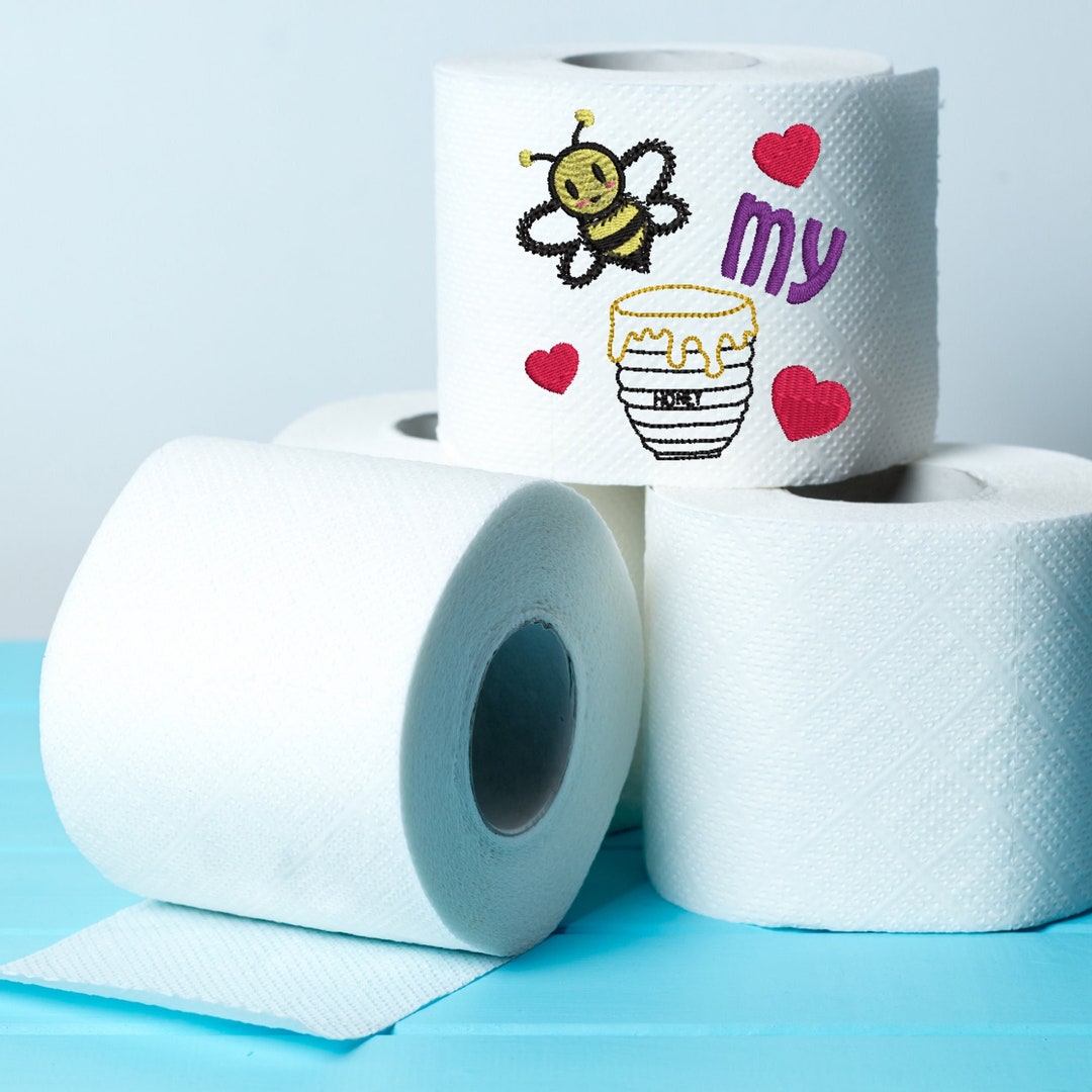 Valentine's Day Toilet Paper Embroidery Design Toilet Paper Machine